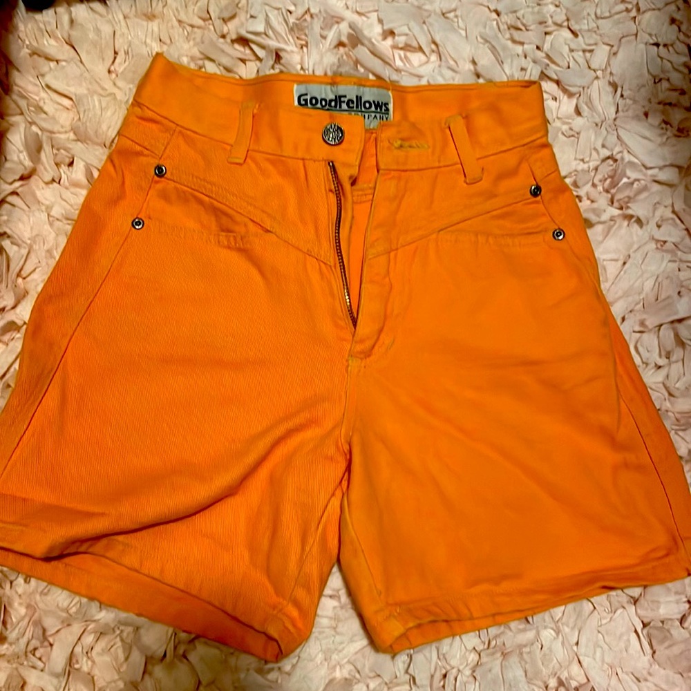 Orange shorts